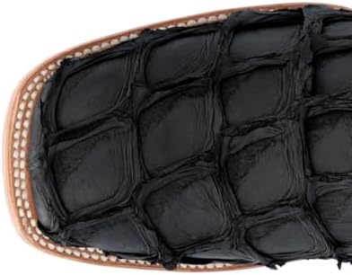 Durango® Premium Exotics™ Matte Black Pirarucu Western Boot Size 10.5(W) | Image 3