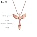 LQRI Phoenix Necklace Resurrection of The Phoenix Fire Bird Pendant Necklace Phoenix Rebirth Jewelry Women Friend Encouragement Gift (n-Rising Phoenix)