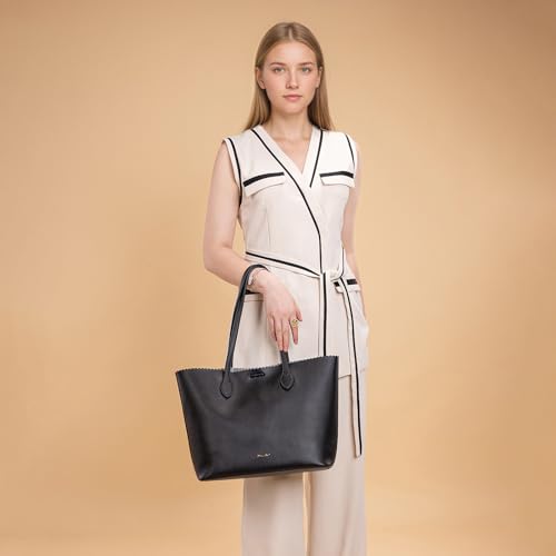 Bolso Tote de Cuero Milan Chiva para Mujer miniatura 2