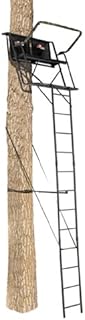 BIG GAME Treestands The Big Buddy Ladderstand, Black, One Size