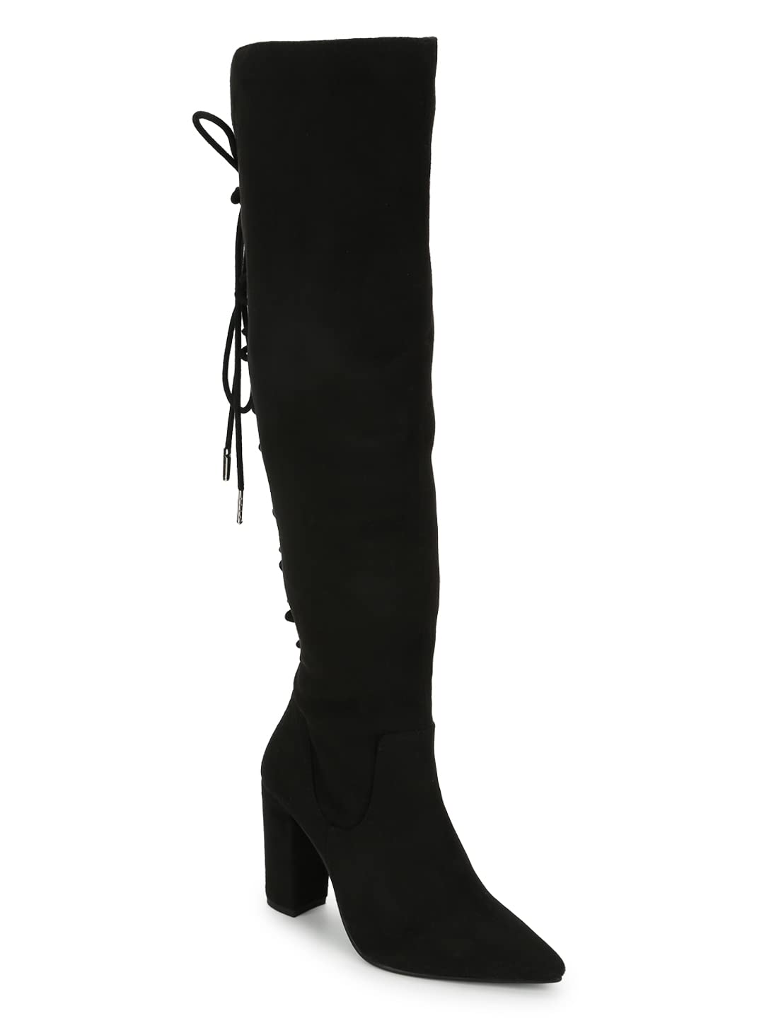 TRUFFLE COLLECTION Womens ST-1180 Black Suede Boots - UK 6 (B09LD5CNRX) Amazon Price History, Amazon Price Tracker