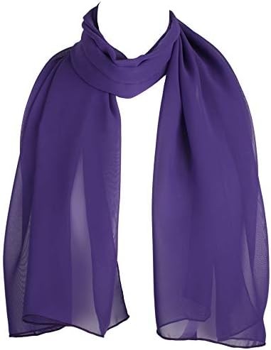 Hat To Socks Chiffon Scarf Sheer Wrap for Women