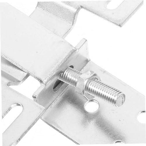 Image of jojofuny 6pcs Adjustable Art Hanging Hardware Heavy-Duty Frame Mounting Hooks for Large Picture Frames Construction Concealed Installation Versatile for Home Office and Gallery Displays