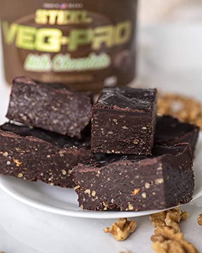 Steel Supplements Veg-PRO | Vegan Protein Powder, Milk Chocolate | 25 Servings (1.65lbs) | Organic Protein Powder with BCAA Amino Acid | Gluten Free | Non Dairy | Low Carb Formula - Image 6