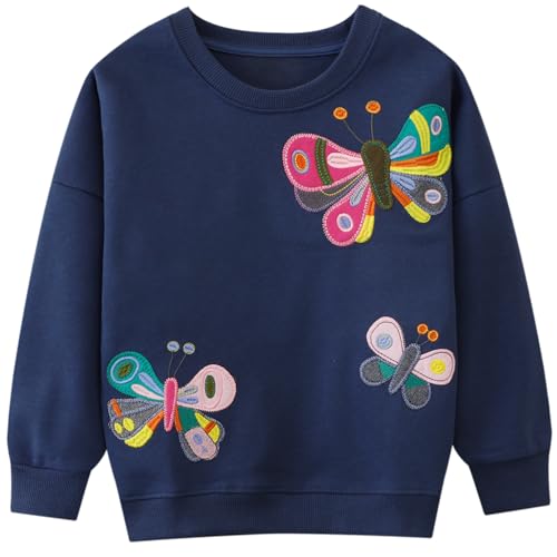 Hongshilian Unisex Kids Cute Cartoon Cotton Sweater Shirt