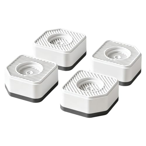 Almohadillas antivibración de lavadoras que evitan desplazamientos y eliminan ruidos