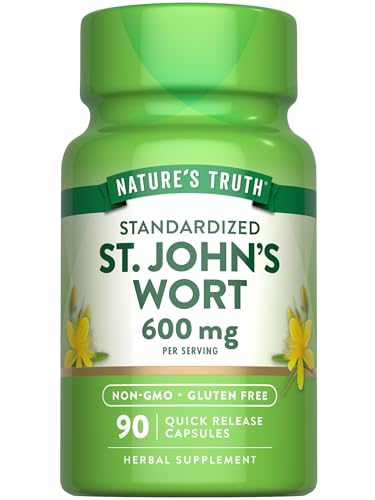 Nature's Truth St. John's Wort Extract 300 mg Supplement, 90 Count by Nature's Truth