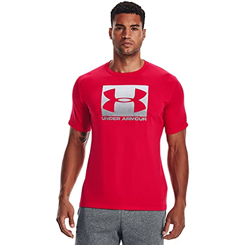T-shirt Under Armour Boxed Sportstyle pour homme en coton mélangé léger et respirant