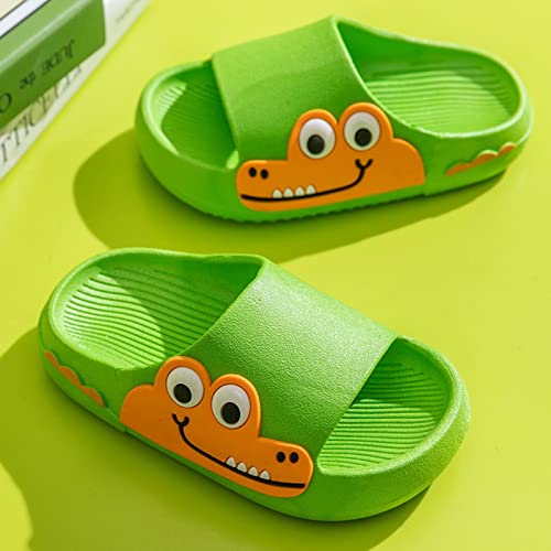 Toddler Boys Girls Cloud Slide Dinosaur Shower Slippers Kids Summer Soft Sole Non Slip Slippers for Big Girls3