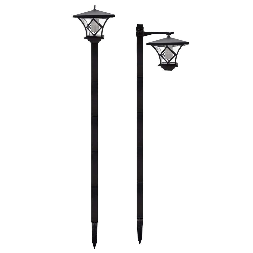 Lumi Garden 2 x BRIXTON Floor Lamps, White