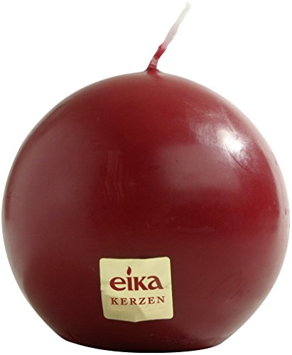 Preisvergleich Produktbild E563058 Kugelkerze 70mm bordeaux