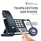 Yealink MP45 USB Teams-Telefon, schnurgebundenes Tischtelefon für die Arbeit, Zertifiziert durch Microsoft Teams Skype for Business System, Stromversorgung durch Computer über USB-A/C