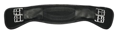 Covalliero Cincha Corta de Caucho sintético, Forma anatómica, 45 cm