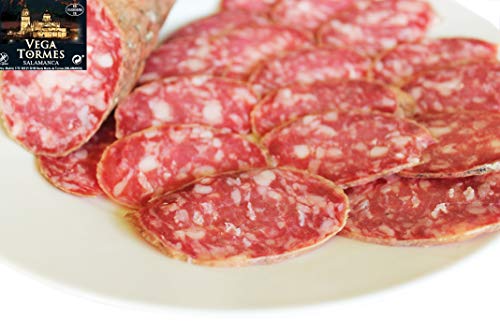 VEGA TORMES - Salchichón Cular Ibérico Extra, 500 Gramo