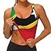 ayvcxui Saint Kitts and Nevis Flag Women's Sports Vest Bras Tank Tops Workout Fitness Underwear for Yoga Gym Running XX-Large