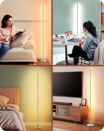 EDISHINE LED Floor Lamp for Living Room, Bedroom, Office with Remote Control