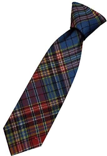 Cravate en Laine homme Ogilvie Airlie Ancient Tartan fabriquée en Ecosse
