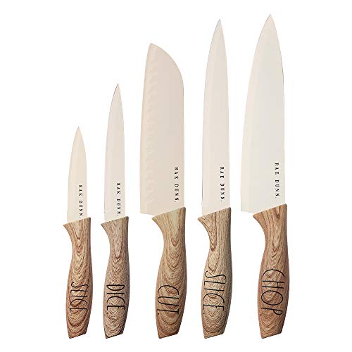 Rae Dunn 5-Piece Knife Set