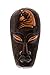 Produktbild Ciffre 20cm Holz Maske Holzmaske Wandbehang Skulptur Figur Afrika Zebra Pferd HM2000007
