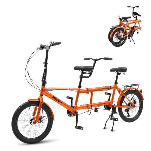 BGGFNZ Folding Tandem Bike
