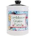Caribbean Cruise Fund Piggy Bank, Dream Vacation Travel Jar, Cruise Essentials Candy Jar, Adventure Piggy Bank for Adults