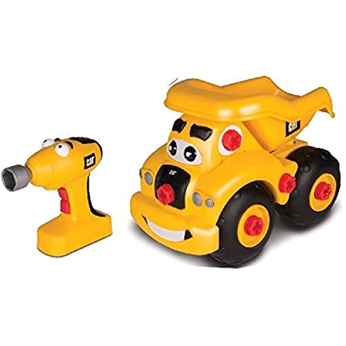 Toy State Caterpillar CAT Buildin' Crew Take-A-Part Buddies Haulin' Harry Dump Truck Light & Sound Vehicle