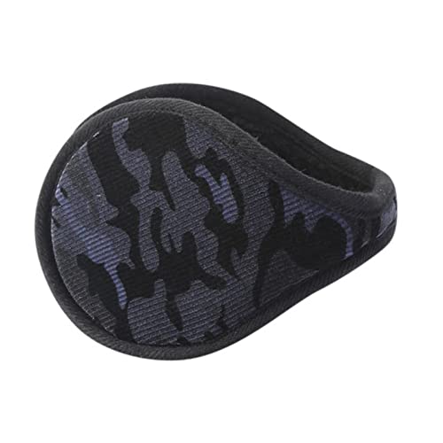 AVRYN Orejeras de Felpa Suave de Invierno for Hombre y Mujer (Color : Blue)
