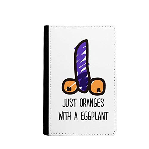 Protège-passeport original motif orange pour organiser vos vacances d'été