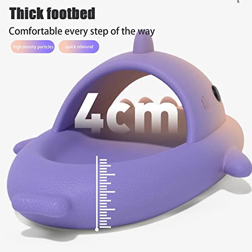 Hrtesus Shark Slides Shark Slippers Shark Sandals for Women and Men, Summer Beach Slippers Sandals Lightweight Non-Slip2