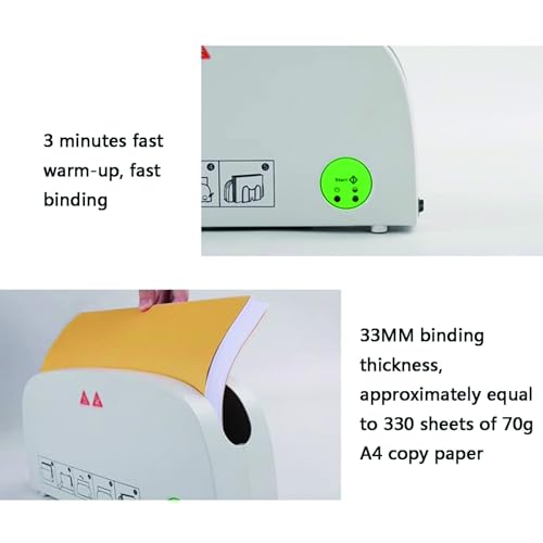Machine à reliure thermique A4 pour documents administratifs et contrats - 3