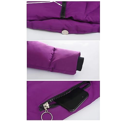 Winter Coats for Girls Fashion Hooded Windproof Warm Artificial Down Jacket Outdoor Snowy Kids Jacket4