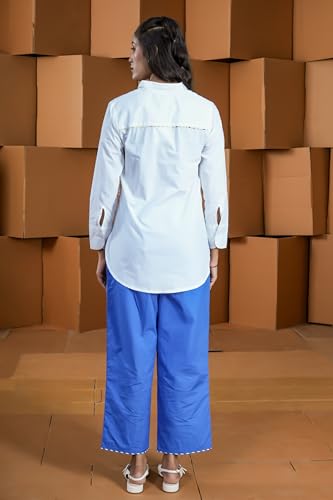 Image of Women Side Strip Full Placket Shirt