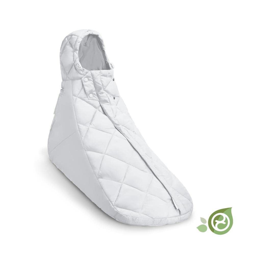 CYBEX Gold Fußsack Snøgga Mini 2, Für Babyschalen, Ab Geburt bis ca. 24 Monate, TOG 4, Lava Grey (Grau)