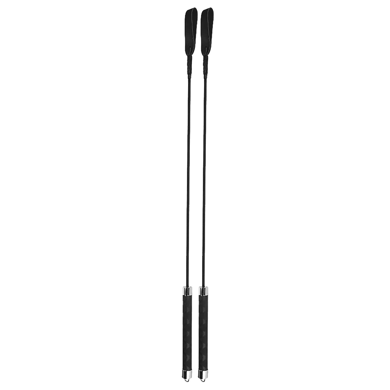 Tnfeeon Látigo para Perros, de Goma Antideslizante, Bastón de Entrenamiento para Perros y Gatos, 26,2 Pulgadas de Largo, Construcción Duradera de Cuero Artificial y Metal, Ideal para Juegos