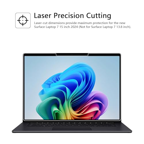 Écran Surface Laptop 7 15 rayé ? Solution verre trempé anti-choc 9H