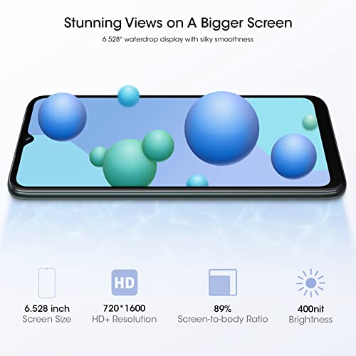 Blackview Mobile Phone A55,4G Dual Sim Unlocked Phones,Android 11 3Gb+16Gb/Tf 128Gb Smart Phone Unlocked,Face Id,3 Card Slots,4780Mah Capacity Battery, T-Mobile Unlocked Phone 6.5" Hd+Large Screen #TOP1