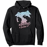 Disney Aladdin Jasmine and Aladdin Forever Moon Silueta Sudadera