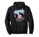 Disney Aladdin Jasmine and Aladdin Forever Moon Silueta Sudadera con Capucha