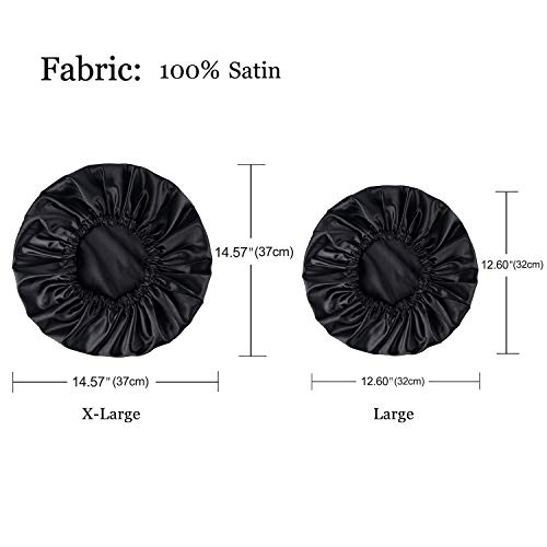 YANIBEST Satin Bonnet Cap - Image 2