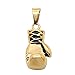 tumundo Colgante Deporte Acero INOX Peso Fitness Culturismo Guantes de Boxeo para Collar Cadena Hombre Jewelry Plata Oro, Variant:Mod8 - Oro