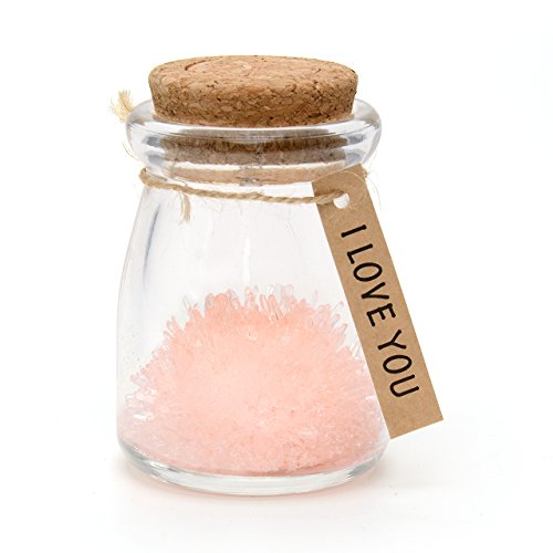 Iggi Crystal Garden Fleur à souhait Je t'aime Rose