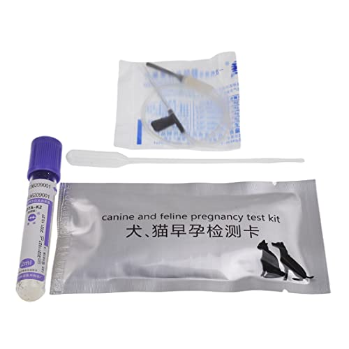 Canine Pregnancy Test Strip Dog Cat Ovulation Test Chip Veterinary Breeding Kit Pet Breeding (1 set) Canine Pregnancy Test Strip Dog Cat Ovulation Test Chip Veterinary Breeding Kit Pet Breeding (1 set)