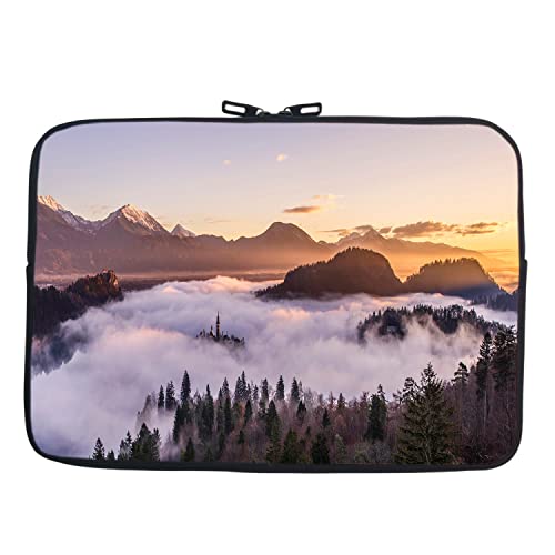 Image of TheSkinMantra Chain Laptop Sleeve Bag Compatible with Laptop /Macbooks /Chrombook /Notebook /Zbook (15.6 Inch [Chain], Paradise)