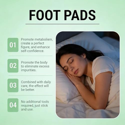 Image of Vn care Detox Foot Patches for Weight Loss & Toxin Removal | Ginger Herbal Foot Pads for Deep Cleansing, Fat Burning & Pain Relief | Natural Body Detox Foot Patch for Women & Men (Pack 50)