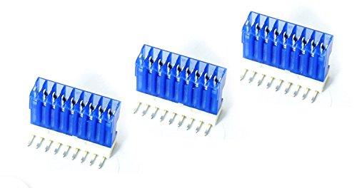 Juego de 3 unidades Cojinete/conector IDC 2.54 mm Connector kr2543 regleta de...