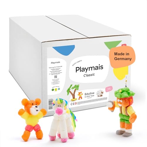 Playmais Eduline Refill | 6300 Teile | Bastelset | natürliches Spielzeug |...