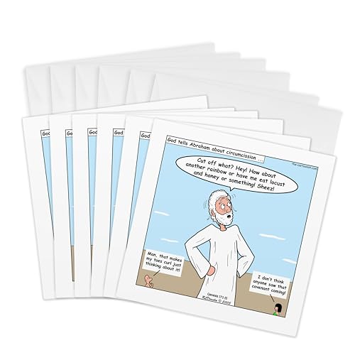 Cartes de vœux de l'alliance biblique Genesis 17 à offrir en cadeau de baptême discret