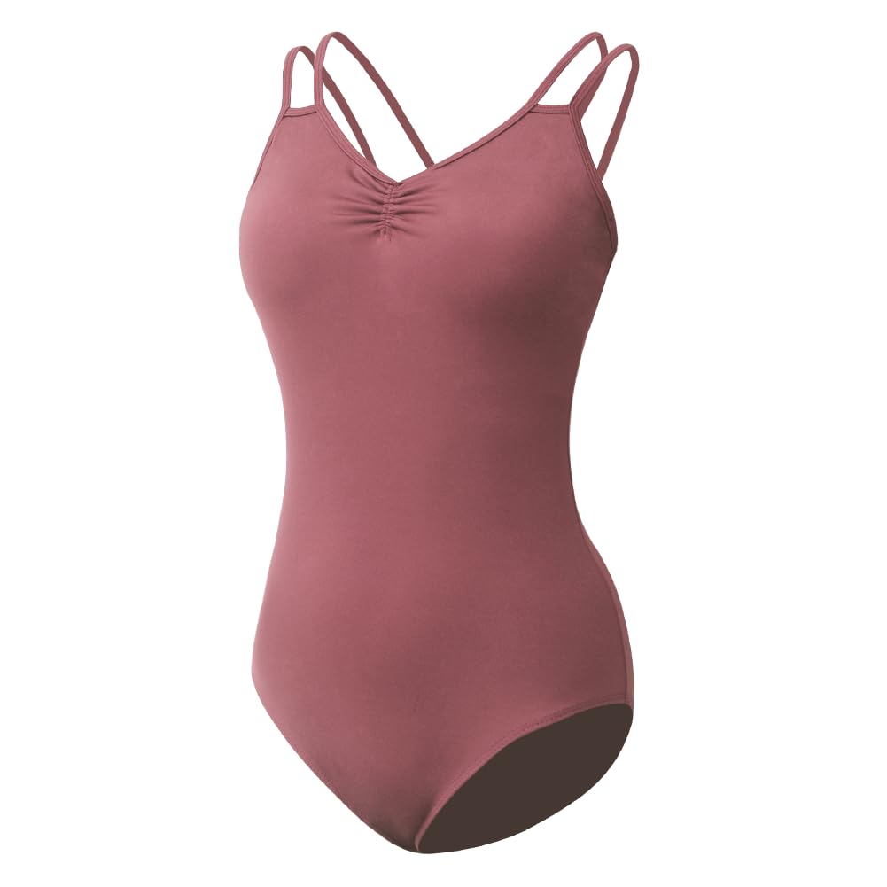ROYAL SMEELA Leotardos Sin Mangas Adulto Maillots Ballet Tirantes Mujer Bailarina Body Baile