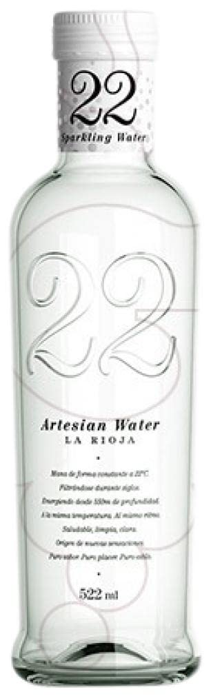 Distribuidor 12 x Agua 22 Artesian Water Gas (Caja de 12 Botellas de 50 cl)