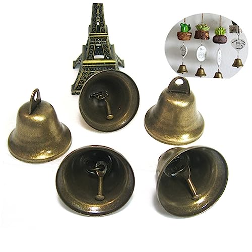 MAGICLULU DIY Handmade Accessories 38mm Bronze Bell Jingle Bell for Christmas Party School Decor